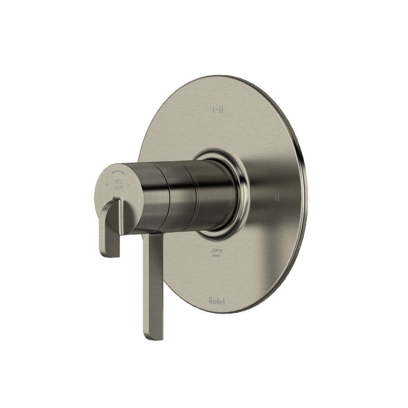 Riobel Authentica TAU23 1/2" Therm and Pressure Balance Trim with 3 Functions