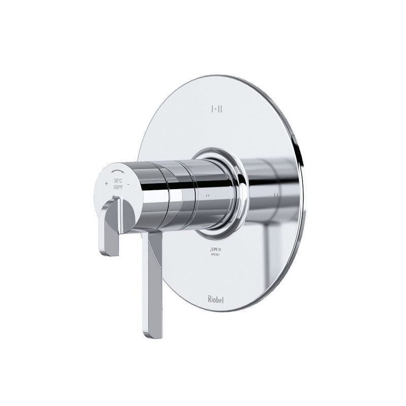 Riobel Authentica TAU23 1/2" Therm and Pressure Balance Trim with 3 Functions