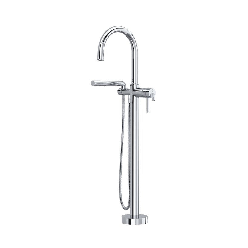 Riobel Authentica TAU39 Thermostatic Single  Hole Floor Mount Tub Filler Trim