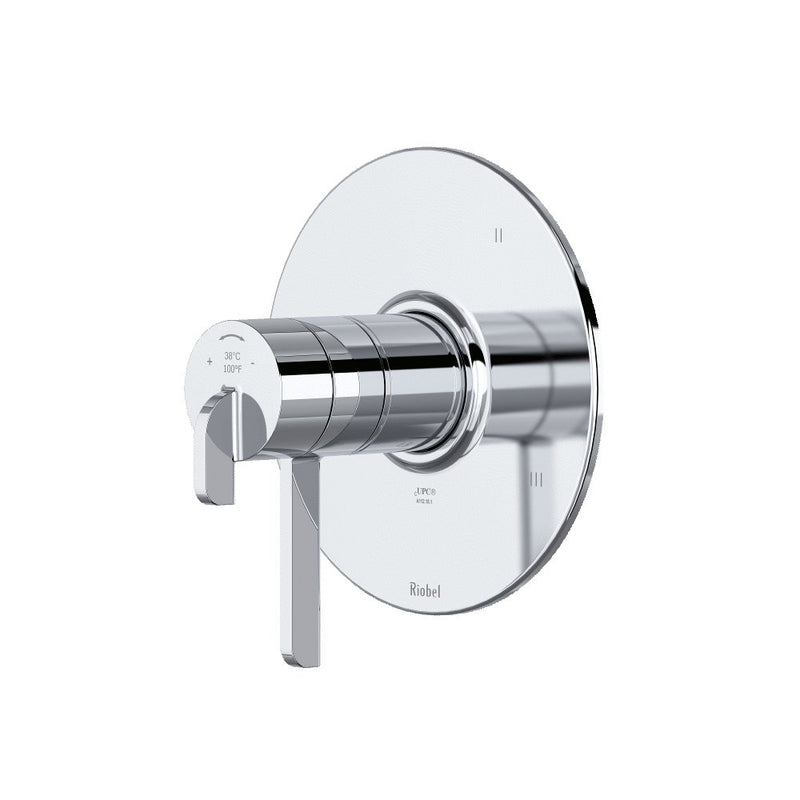 Riobel Authentica TAU47 1/2" Therm and Pressure Balance Trim with 3 Functions