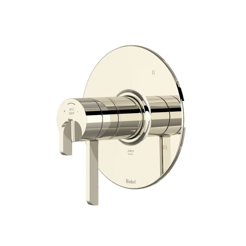 Riobel Authentica TAU47 1/2" Therm and Pressure Balance Trim with 3 Functions