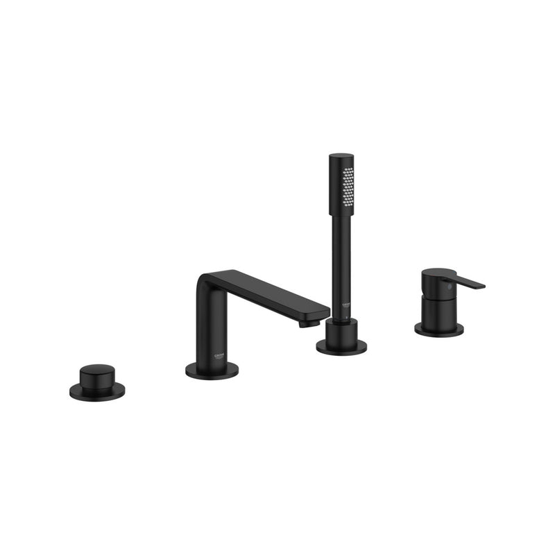 Grohe 19577 Lineare 4-Hole Single-Handle Deck Mount Roman Tub Faucet with 6.6 L/min - 1.75 GPM Hand Shower