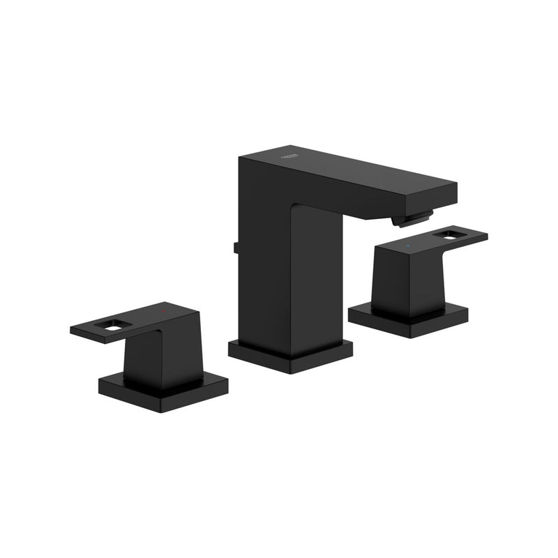 Grohe 20370 Eurocube 8" Widespread 2-Handle S-Size Bathroom Faucet 4.5 L/min - 1.2 GPM