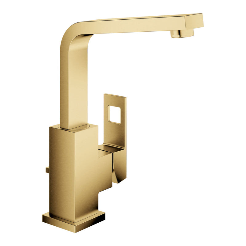 Grohe 23184 Eurocube Single Hole Single-Handle L-Size Bathroom Faucet 4.5 L/min - 1.2 GPM