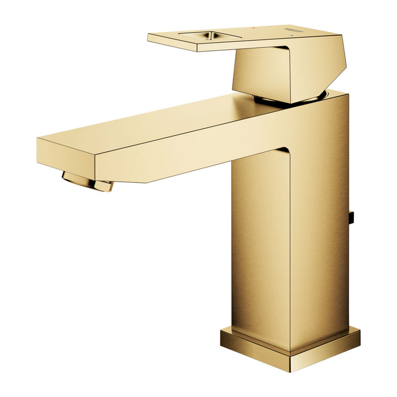 Grohe 23670 Eurocube Single Hole Single-Handle M-Size Bathroom Faucet 1.2 GPM