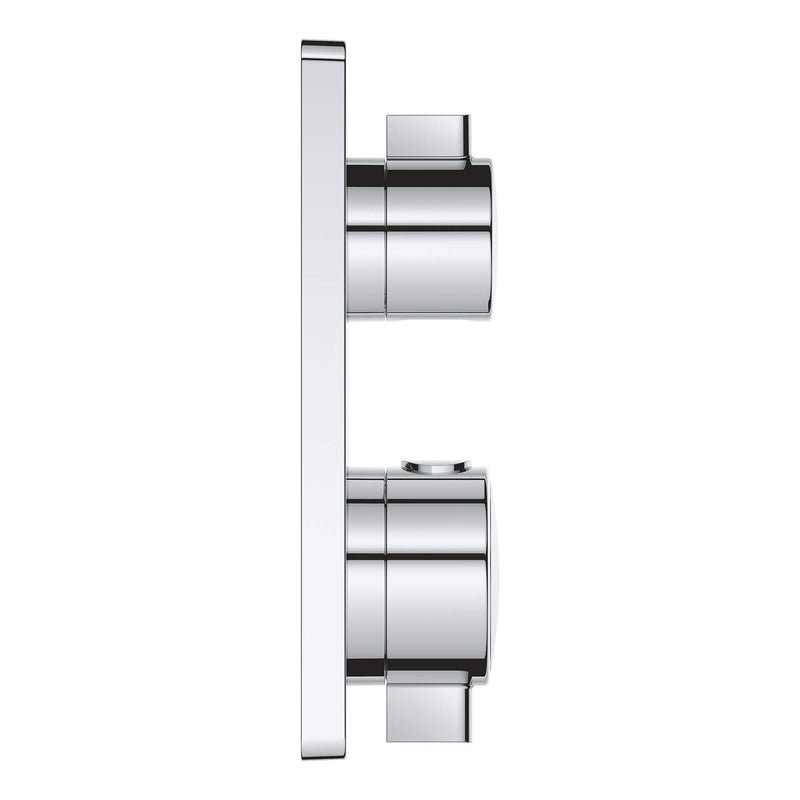 Grohe 24110 Grohtherm Single Function 2-Handle Thermostatic Valve Trim