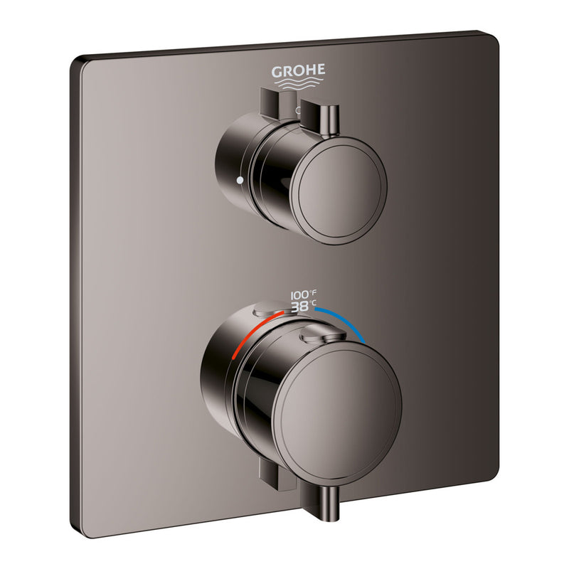 Grohe 24111 Grohtherm Dual Function 2-Handle Thermostatic Valve Trim