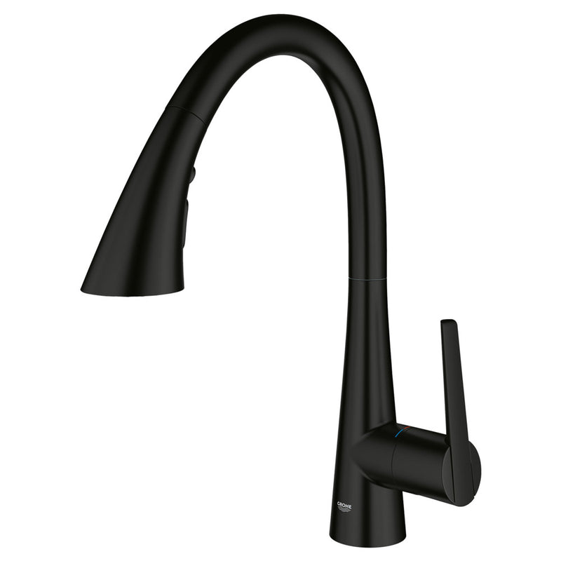 Grohe 32298 Grohe Zedra Single-Handle Pull Down Kitchen Faucet Triple Spray 6.6 L/min - 1.75 GPM