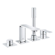 Grohe 19316 Allure New 4-Hole Single-Handle Deck Mount Roman Tub Faucet with 1.75 GPM Hand Shower