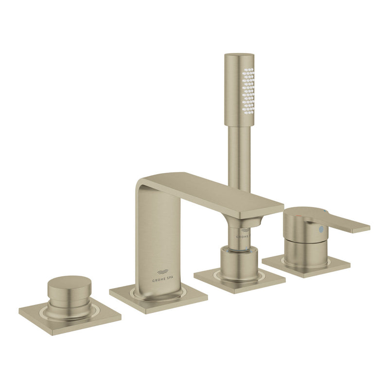 Grohe 19316 Allure New 4-Hole Single-Handle Deck Mount Roman Tub Faucet with 1.75 GPM Hand Shower