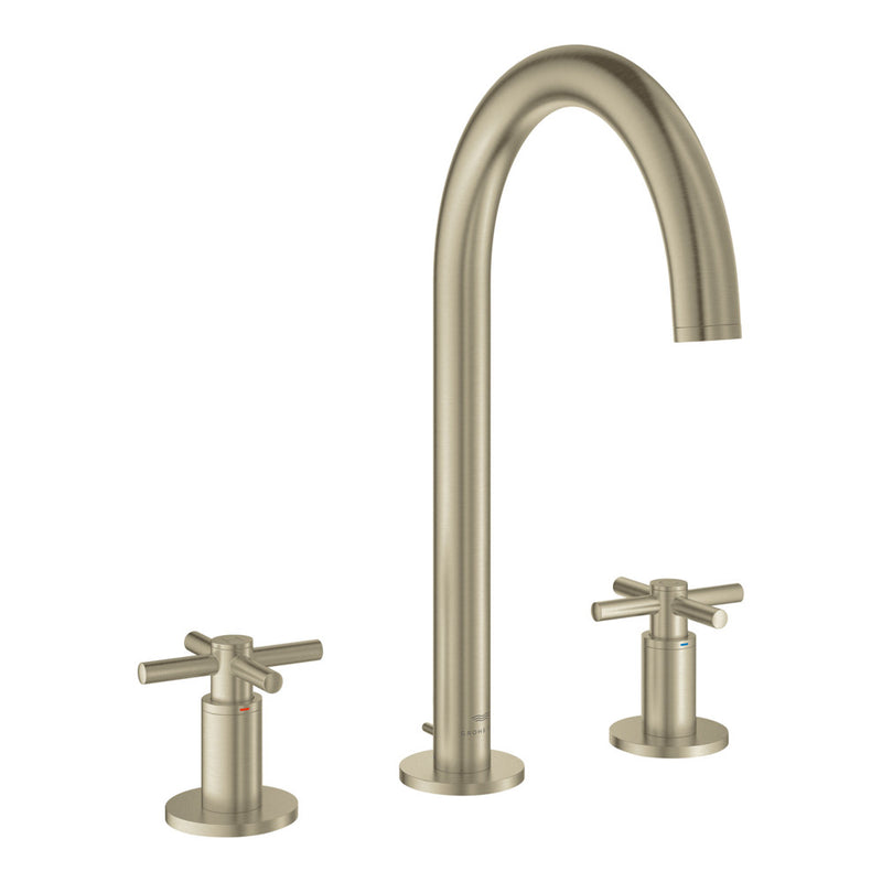 Grohe 20659 Atrio New 8-inch Widespread 2-Handle M-Size Bathroom Faucet 1.2 GPM