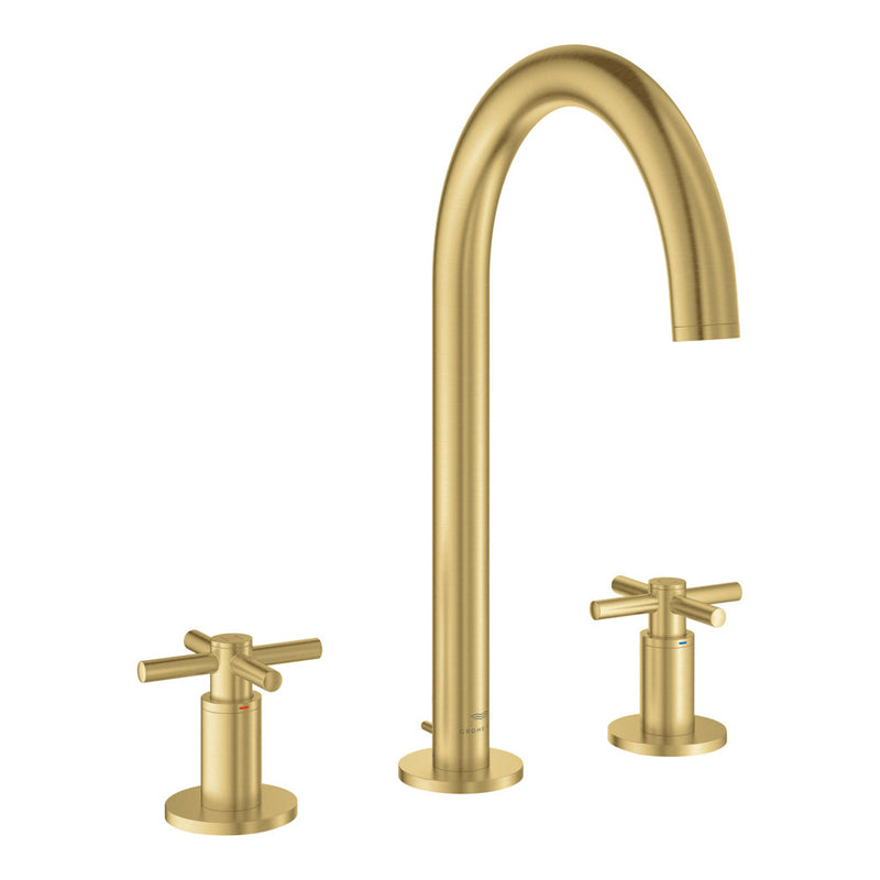 Grohe 20659 Atrio New 8-inch Widespread 2-Handle M-Size Bathroom Faucet 1.2 GPM
