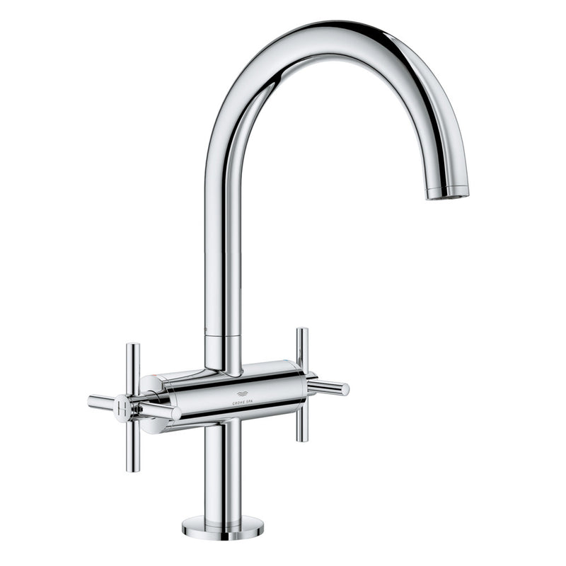 Grohe 21146 Atrio New Single Hole Two-Handle L-Size Bathroom Faucet 1.2 GPM