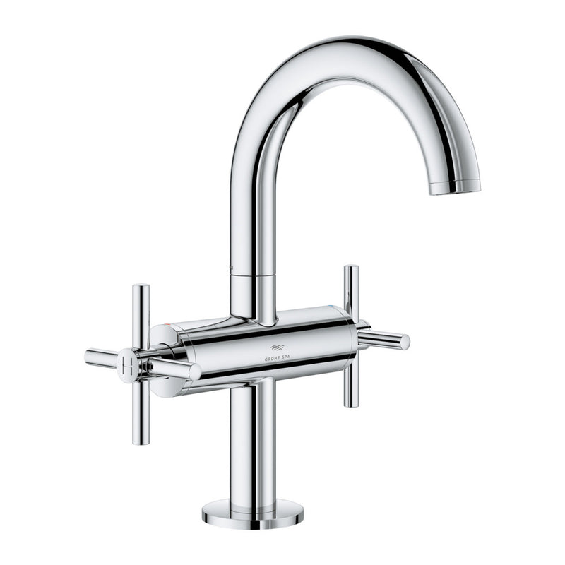 Grohe 21148 Atrio New Single Hole Two-Handle M-Size Bathroom Faucet 1.2 GPM