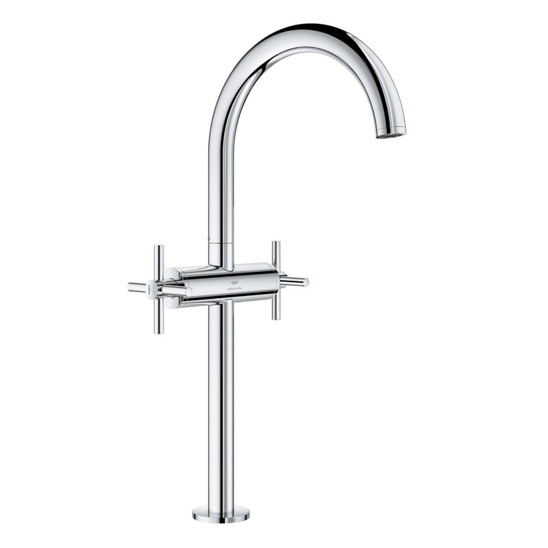 Grohe 21161 Atrio New Single Hole Two-Handle XL-Size Bathroom Faucet 1.2 GPM