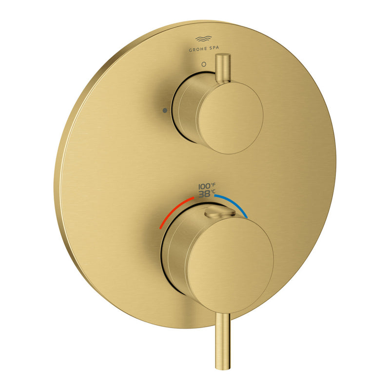 Grohe 24360 Atrio New Single Function 2-Handle Thermostatic Valve Trim