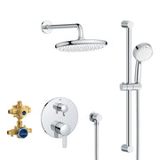 Grohe 29428 Cosmopolitan Pressure Balance Rain Shower Set