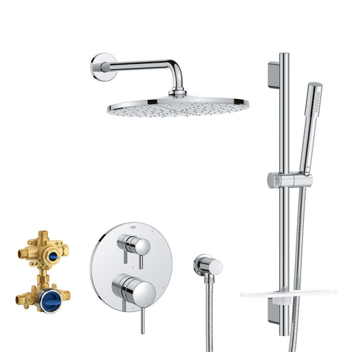 Grohe 29430 Timeless Pressure Balance Rain Shower Set