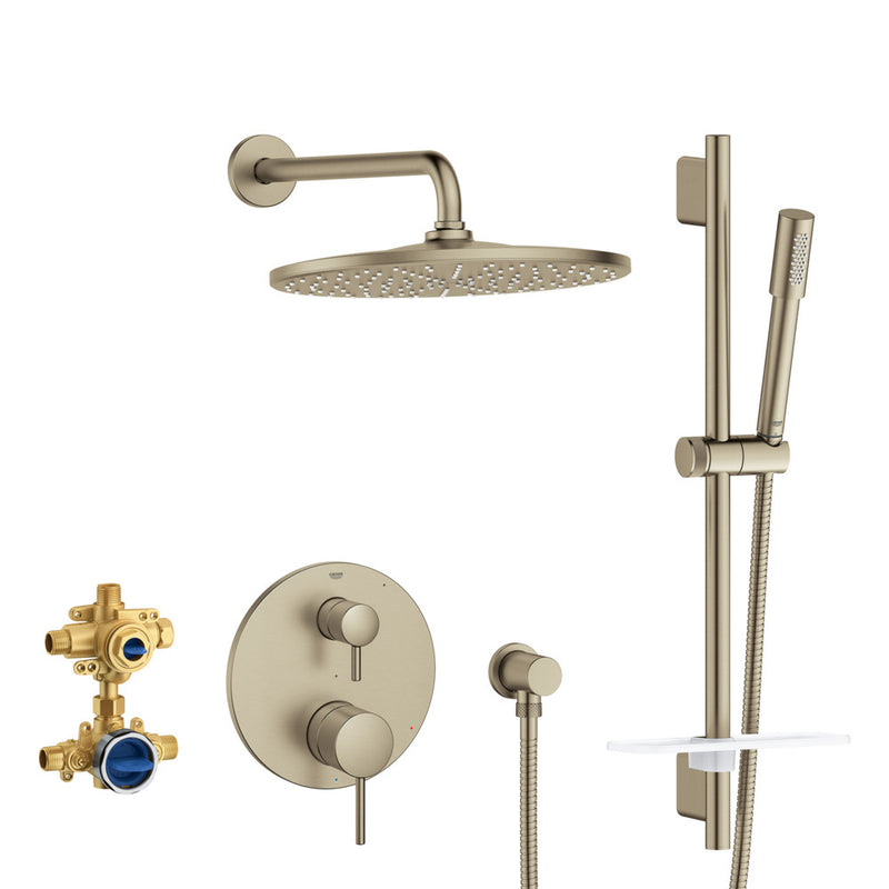 Grohe 29430 Timeless Pressure Balance Rain Shower Set