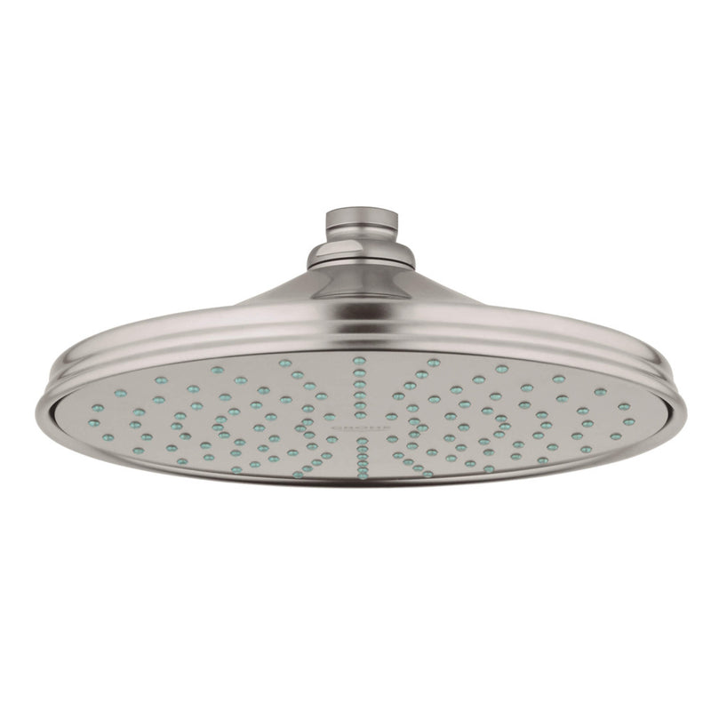 Grohe 26474 Rainshower 210 Shower Head 8" - 1 Spray 6.6 L/min - 1.75 GPM
