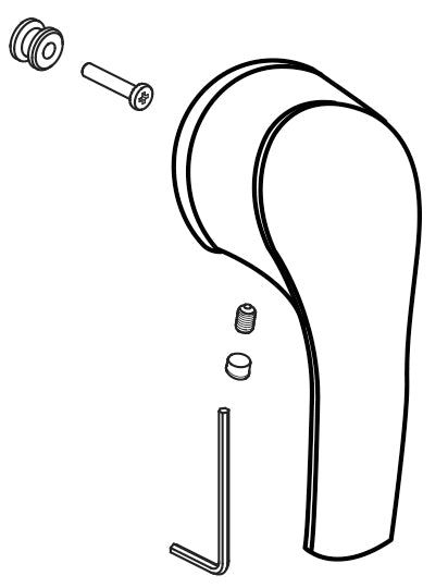 Grohe 49156 Eurosmart Pressure Balance Valve Trim Lever