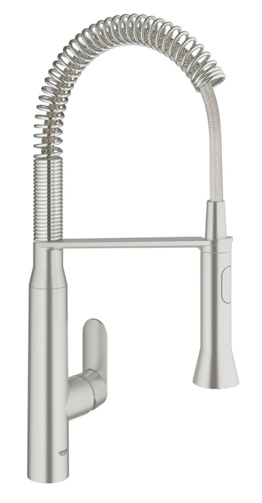 Grohe 31380 K7 Single-Handle Semi-Pro Dual Spray Kitchen Faucet 6.6 L/min - 1.75 GPM