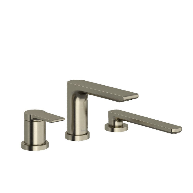 Riobel Fresk TFR10 3-piece deck-mount tub filler with hand shower trim (Without Rough-in)