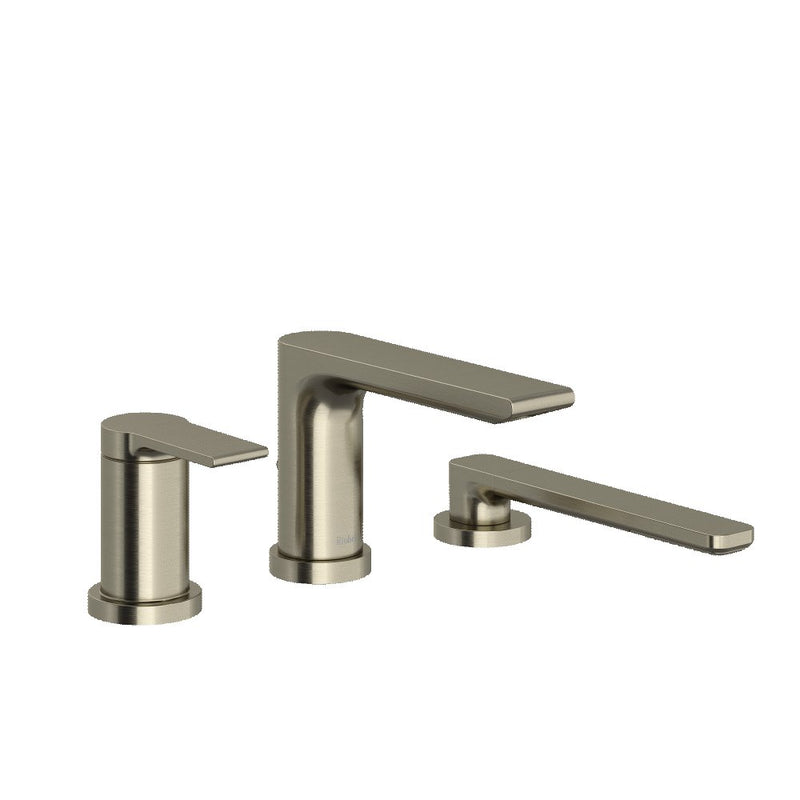 Riobel Fresk TFR16 3-piece Type P (pressure balance) deck-mount tub filler with hand shower trim (Without Rough-in)