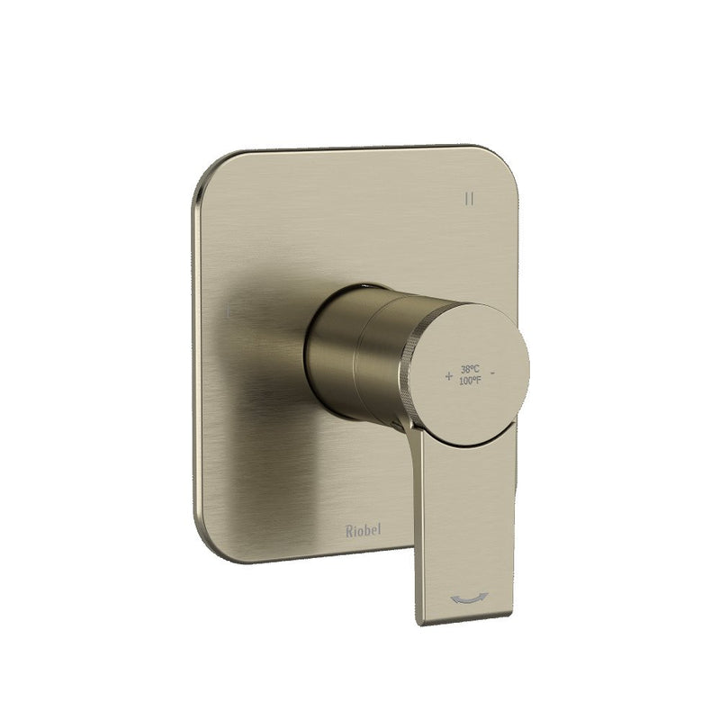Riobel Fresk TFR45 3-way Type T/P (thermostatic/pressure balance) coaxial valve trim  (Without Rough-in)
