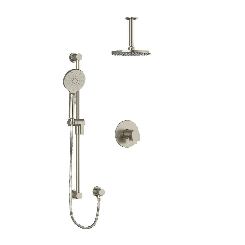 Riobel Ode 2-Way Shower System Trim with Hand Shower and Shower Head TKIT323OD