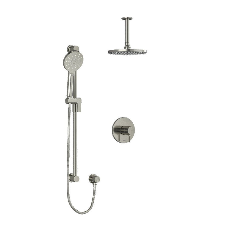 Riobel Riu 2-Way Shower System Trim with Hand Shower and Shower Head TKIT323RUTMKN