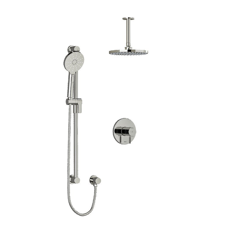 Riobel Riu 2-Way Shower System Trim with Hand Shower and Shower Head TKIT323RUTMKN