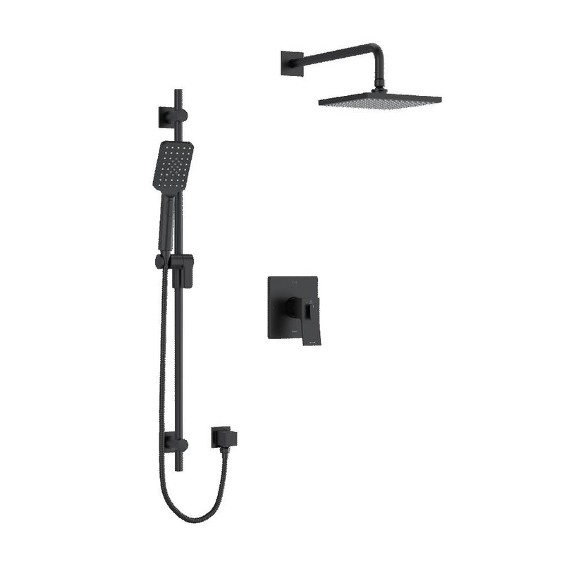 Riobel Zendo 2-Way Shower System Trim with Hand Shower and Shower Head TKIT323ZOTQ