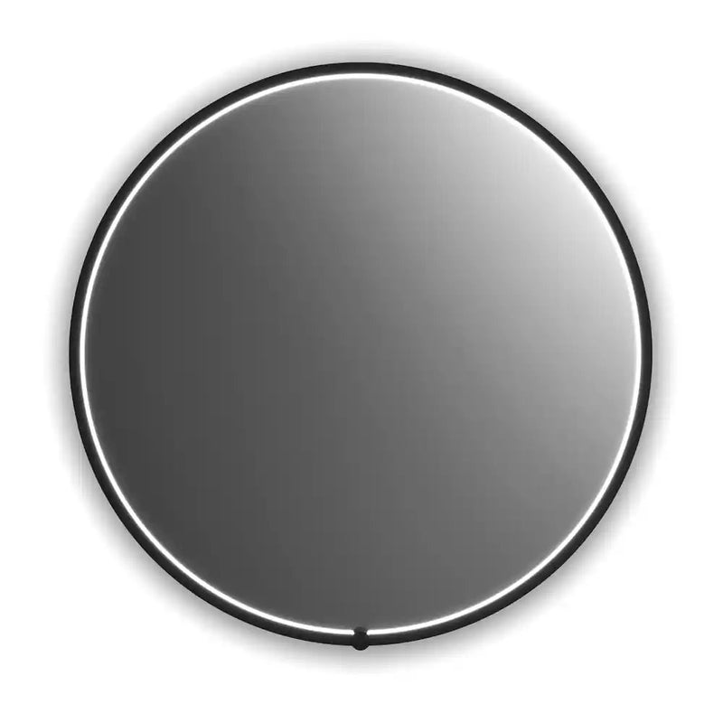 Kalia Nox Round Led Lighting Mirror 36 X 36 With Touch Switch For Color Temperature