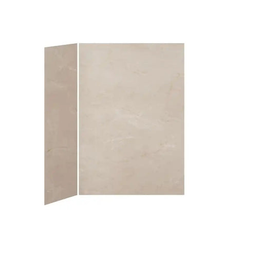 Kalia 60X32 Minerals 60X32 2-Panel Shower Wall Kit For Corner Installation - Minerals Gloss