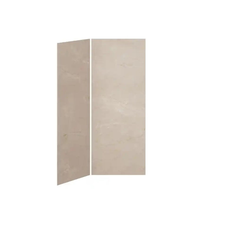 Kalia 36X36 Minerals 36X36 2-Panel Shower Wall Kit For Corner Installation - Minerals Gloss