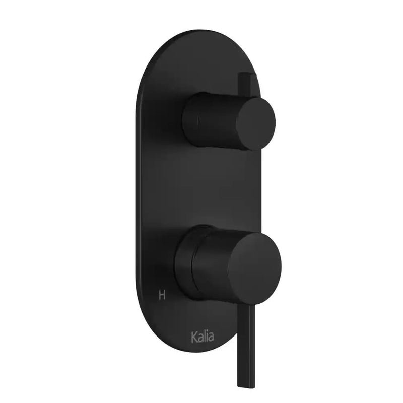 Kalia Round Decorative Trim For ½" Pressure Balance With Volume Control Valve And 2-Way Diverter