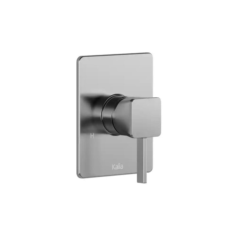 Kalia Square Decorative Trim For ½" Pressure Balance With Volume Control Valve