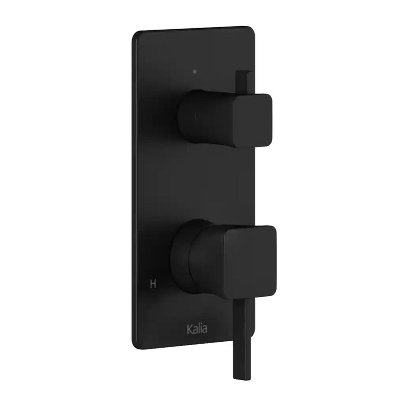 Kalia Square Decorative Trim For ½" Pressure Balance With Volume Control Valve And 2-Way Diverter