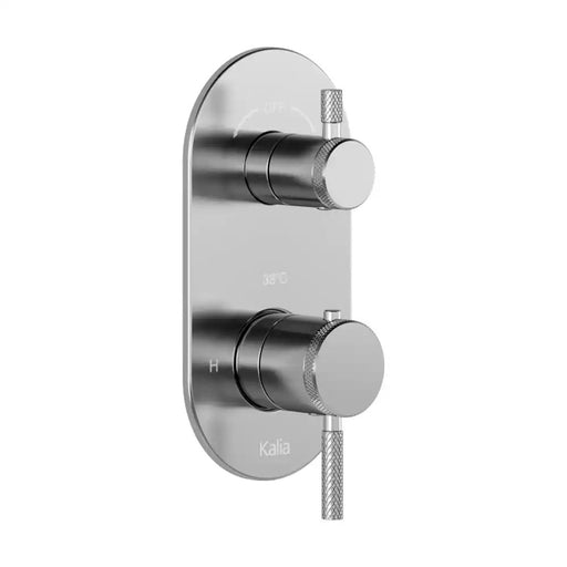 Kalia Preciso Round Decorative Trim For 2-Way Or 3-Way Type T/P 1/2" Valve With Diverter