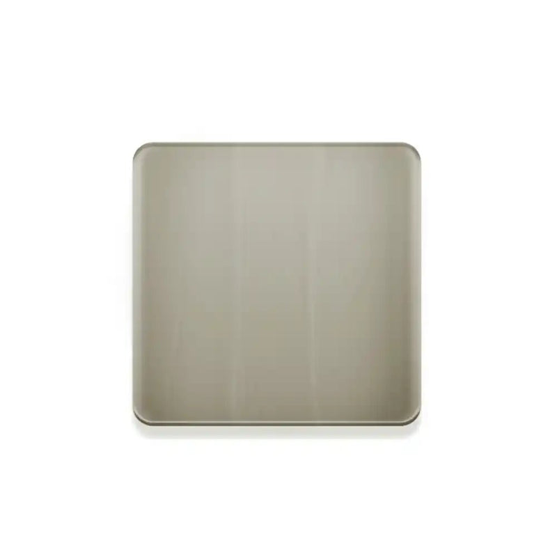 Kalia Push Drain Without Overflow Assembly With 68mm Square Flat Cap