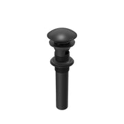 Kalia Push Drain With Overflow Assembly With Porcelain Cap