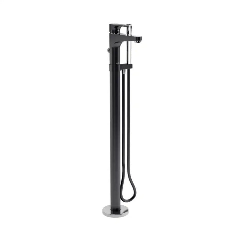 Kalia Kontour Floormount Tub Filler With Handshower