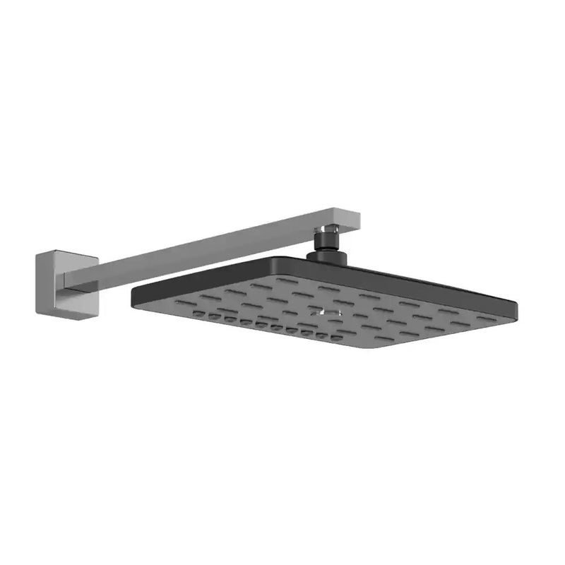 Kalia Grafik Premia 200mm X 320mm (7 ?" X 12 ½") Rectangular Rainhead And 406mm (16") 90 Degrees Wallarm