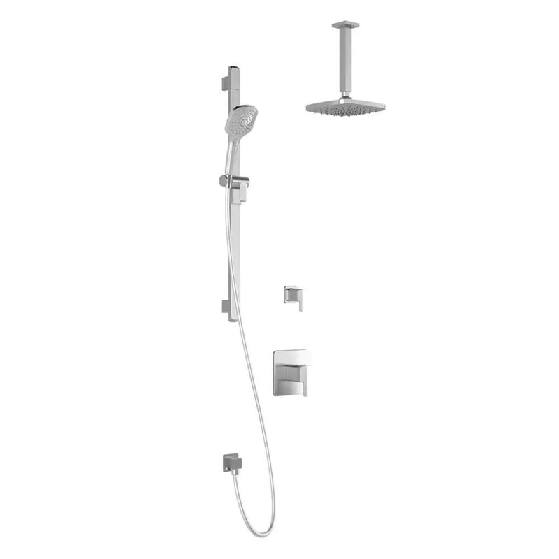 Kalia Grafik TD2 Aquatonik T/P Shower System Vertical Ceiling Arm