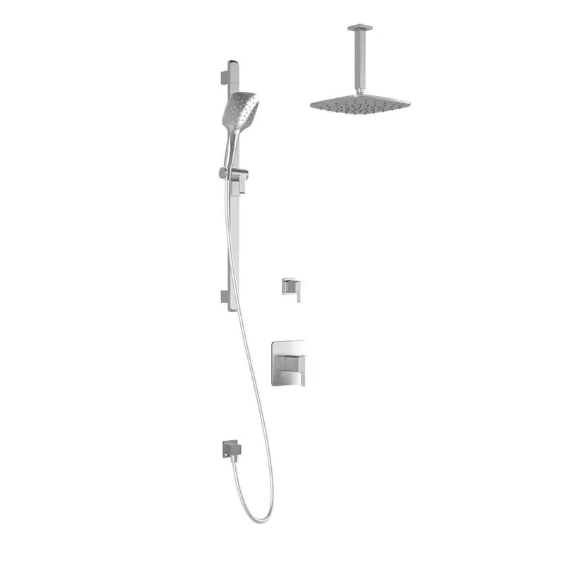 Kalia Grafik TD2 Plus Aquatonik T/P Shower System Vertical Ceiling Arm