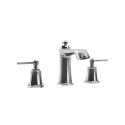 Kalia Rustik Widespread Lavatory Faucet With Push Drain With Overflow