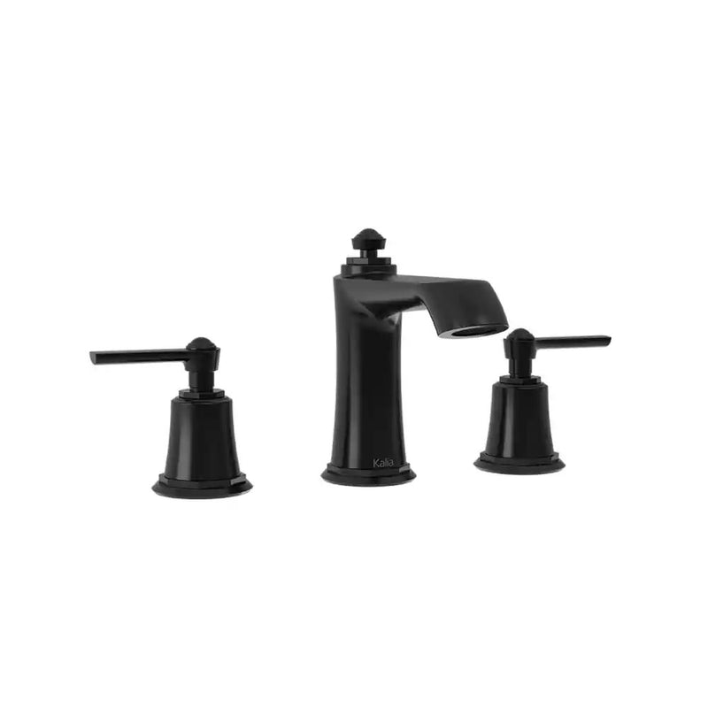 Kalia Rustik Widespread Lavatory Faucet With Push Drain With Overflow