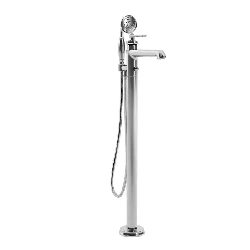 Kalia Rustik Floormount Tub Filler With Handshower