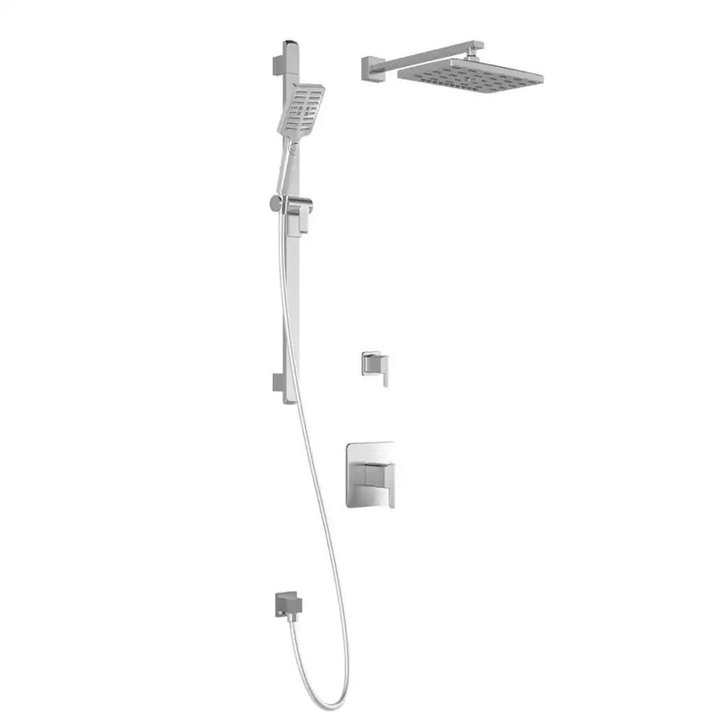 Kalia Grafik TD2 Premia Aquatonik T/P Shower System With Wallarm
